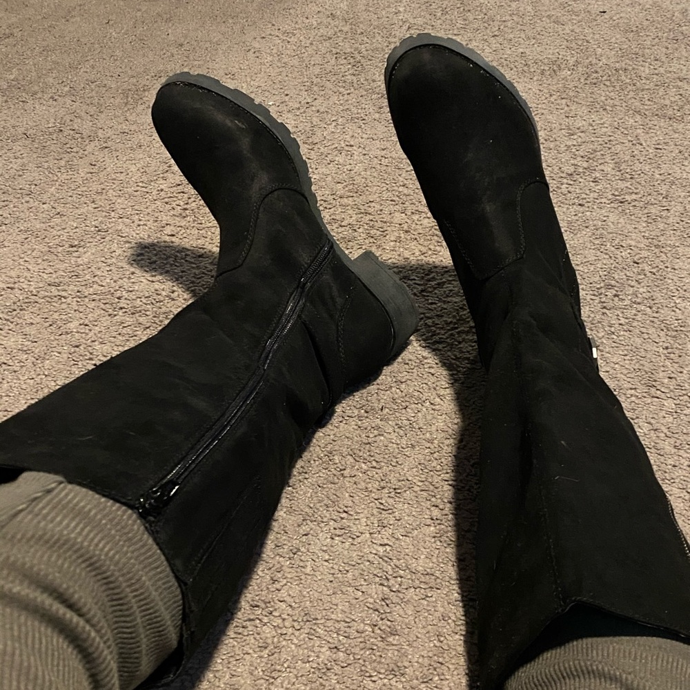 Cute knee high boots